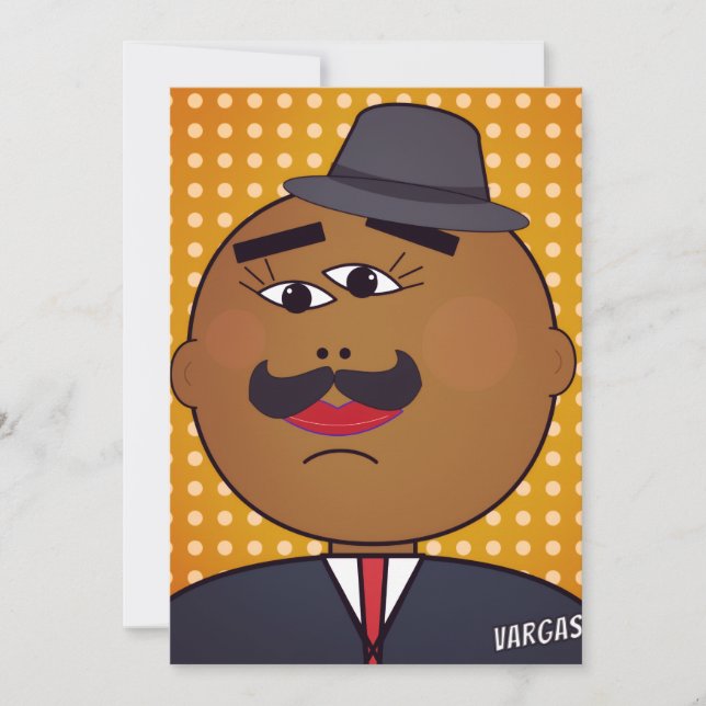 Snabbtecknad julkort (Framsida)