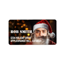 Snabbtomten! Lägg bara till ansikte. Adressetikett