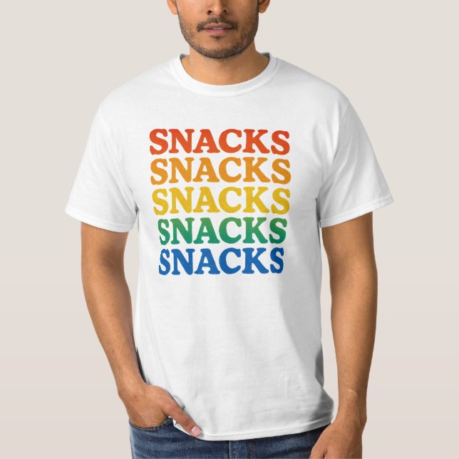 Snack Älskare Tee (Framsida)