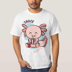 Snack. Axolotl. T Shirt