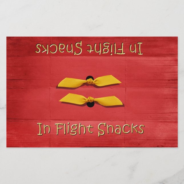 Snack Bag Topper Flygblad (Framsidan)