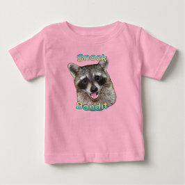 Snack Bandit Funny Raccoon Småbarn T-Shirt - Cute