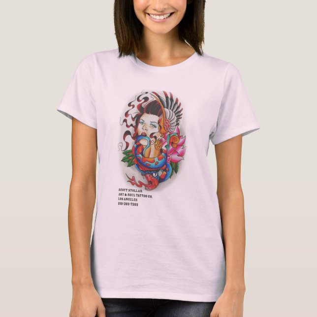 snack-bitare tee shirt (Framsida)