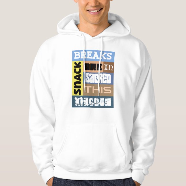 Snack Breaks Fars dag Hoodie (Framsida)