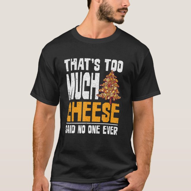 Snack Cheddar Cheese Foodie Cheese T Shirt (Framsida)