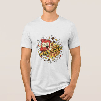 Snack-cident – Chaotic Snack Food Crash Streetwear T Shirt