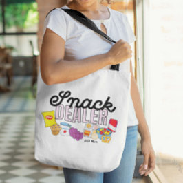 Snack Dealer Mamma Life Funny Tote Bag Tygkasse