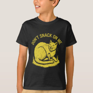 Snack inte på mig, roligt katt 2 t shirt