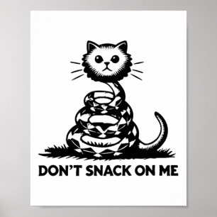 Snack inte på mig, roligt katt 6 poster