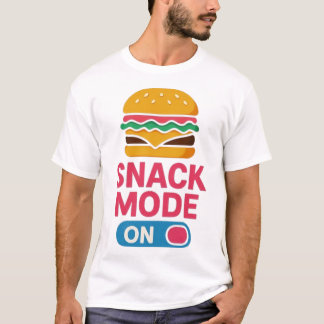 Snack Mode Burger T Shirt