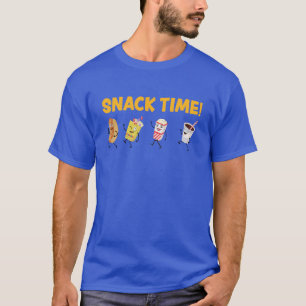 Snack-tid! Retro Candy Popcorn T Shirt