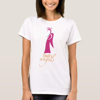 Snäcka änglarkvinna T-tröja T-shirt