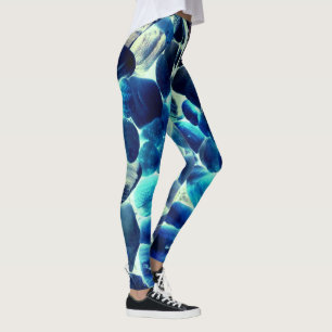 Snäcka av ostron, färg har bytt blått till grå leggings