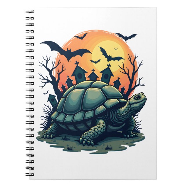 Snäcka av Screams Turtle Anteckningsbok (Framsidan)