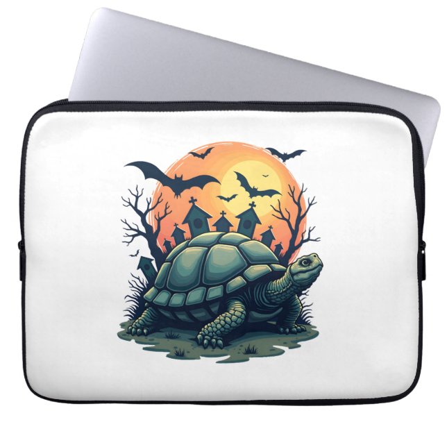 Snäcka av Screams Turtle Laptop Fodral (Framsidan)