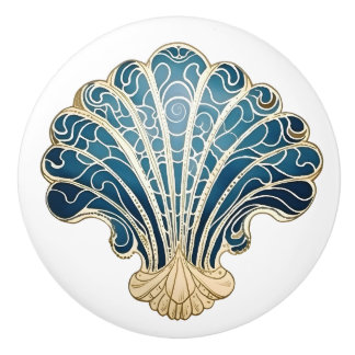 Snäcka Beach Decor-skåp, möbler och låda Knopp