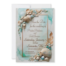 Snäcka bröllop av havsbottnen