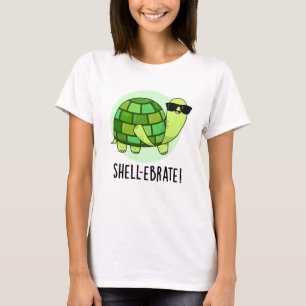 Snäcka-ebrate Funny Tortoise Animal Pun T Shirt
