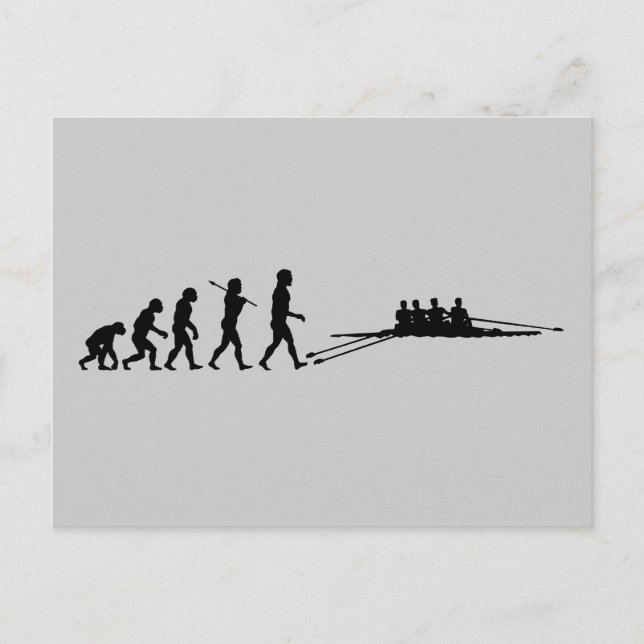 Snäcka för roende Tävla Sport Vykort (Framsida)