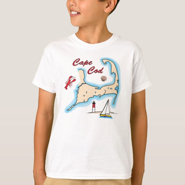 Snäcka för segelbåt för hummer för illustration tee (Framsida)