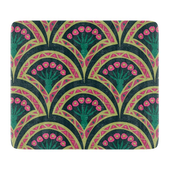 snäcka, grönt mönster (Framsidan)