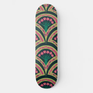 snäcka, grönt mönster mini skateboard bräda 18,5 cm