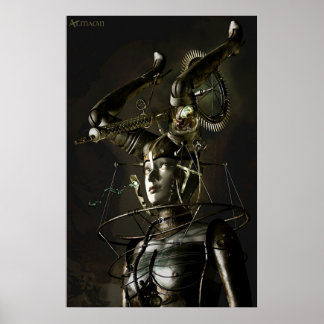 Snäcka i mörkret poster