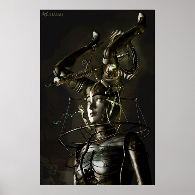 Snäcka i mörkret poster (Framsidan)