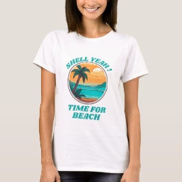 Snäcka Ja Beach Vibes Summer T Shirt