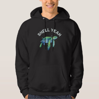 Snäcka Ja - Cute Tortoise & Sea Turtle Älskare Hoodie