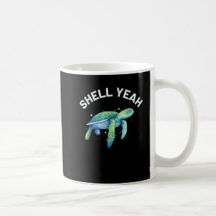 Snäcka Ja - Cute Tortoise & Sea Turtle Älskare Kaffemugg