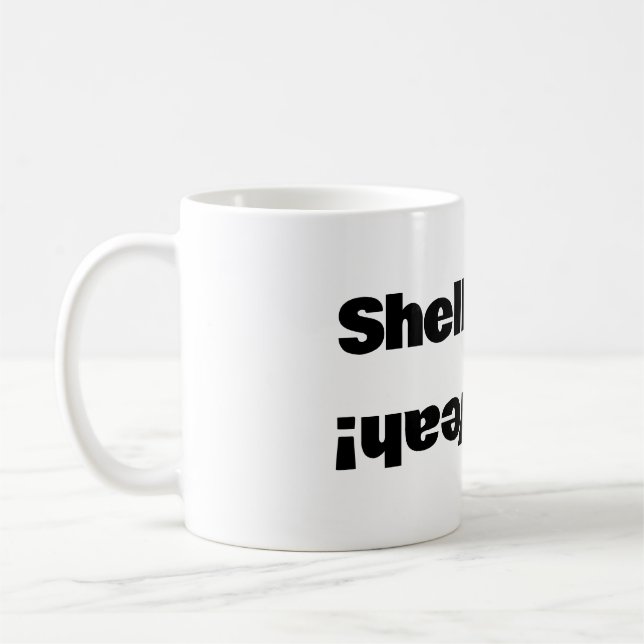 Snäcka ja! kaffemugg (Vänster)