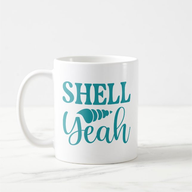 Snäcka Ja Kaffemugg (Vänster)