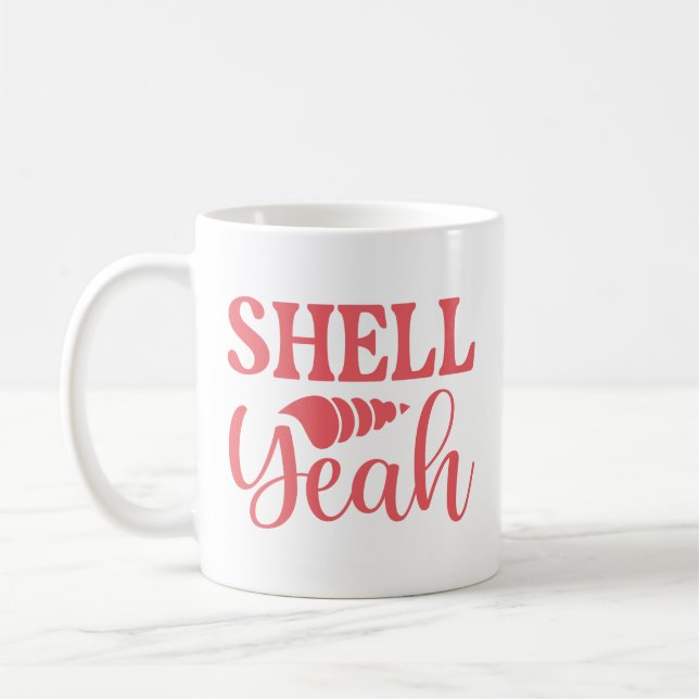 Snäcka Ja Kaffemugg (Vänster)
