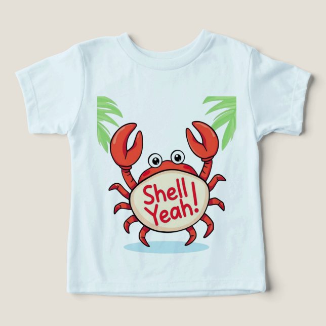 Snäcka Ja T Shirt (Design Framsida)