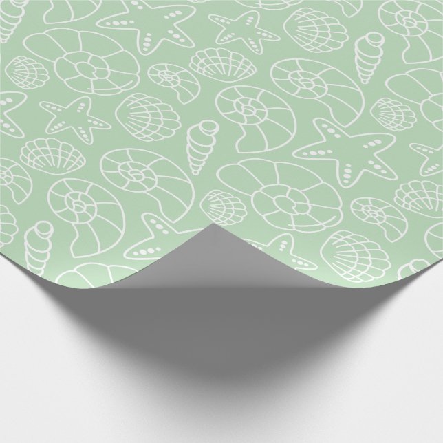 Snäcka jul presentpapper (Hörn)