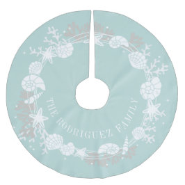 Snäcka Julfrö Utandning Träd Julgransmatta Borstad Polyester