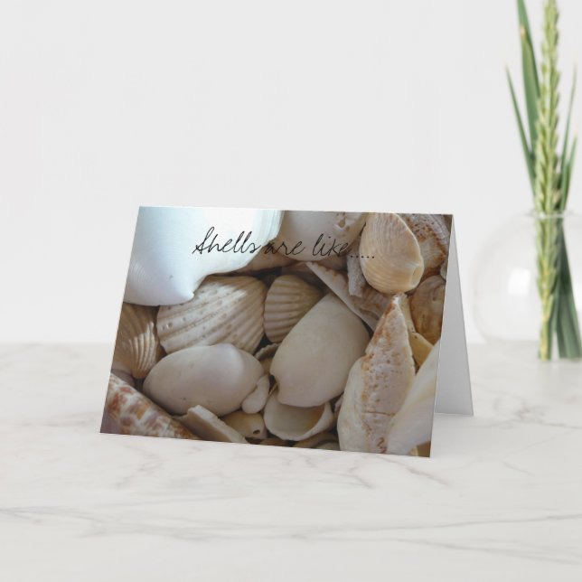 Snäcka-kort Helgkort (Framsida)