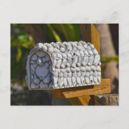Snäcka Mailbox, Fort Myers Beach, Florida Vykort