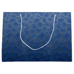 Snäcka mönster.04.w DBlue BG Leggings