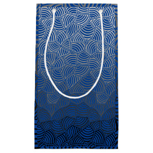 Snäcka mönster.04.w DBlue BG Leggings