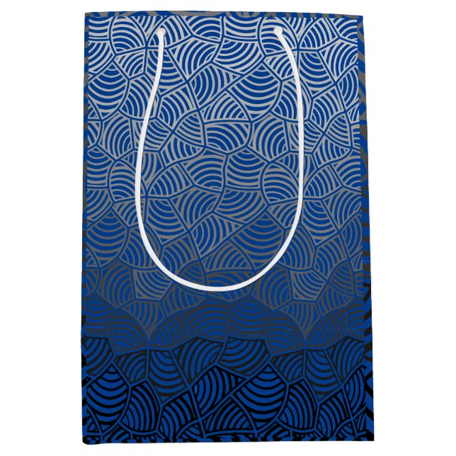 Snäcka mönster.04.w DBlue BG Leggings (Framsidan)