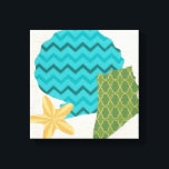 SNÄCKA MÖNSTER II CANVASTRYCK<br><div class="desc">Havsliv</div>