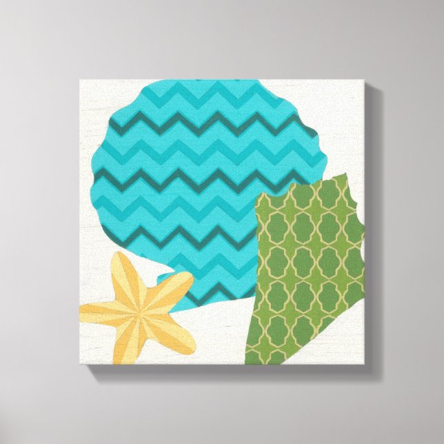 SNÄCKA MÖNSTER II CANVASTRYCK (Framsida)