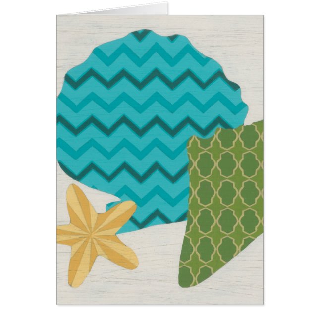 SNÄCKA MÖNSTER II HÄLSNINGSKORT (Framsidan)