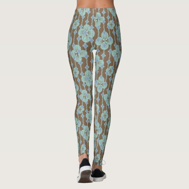 Snäcka? Mönster Leggings (Baksida)