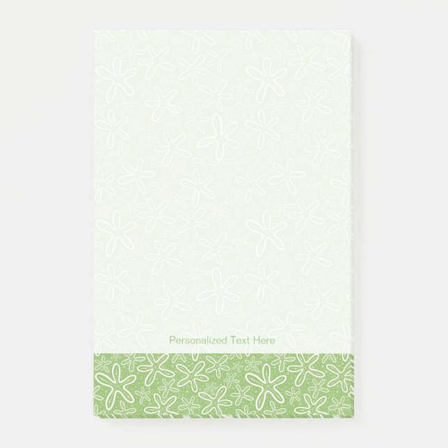 Snäcka Mönster på spaltsidan Post-it Block (Framsida)