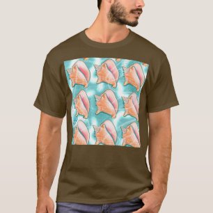 Snäcka Mönster T Shirt