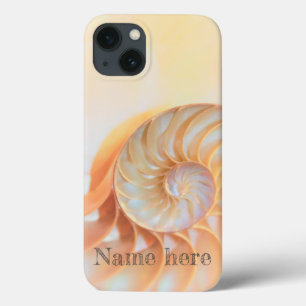 snäcka nautilus swirl iPhone/iPad-fall