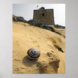 Snäcka och Torn, Gozo Poster